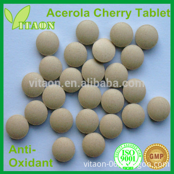 850 mg OEM Private Label and ISO,GMP Certificate Acerola Cherry Skin Care Tablet